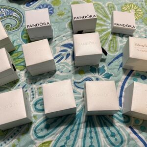Pandora White Jewelry Boxes